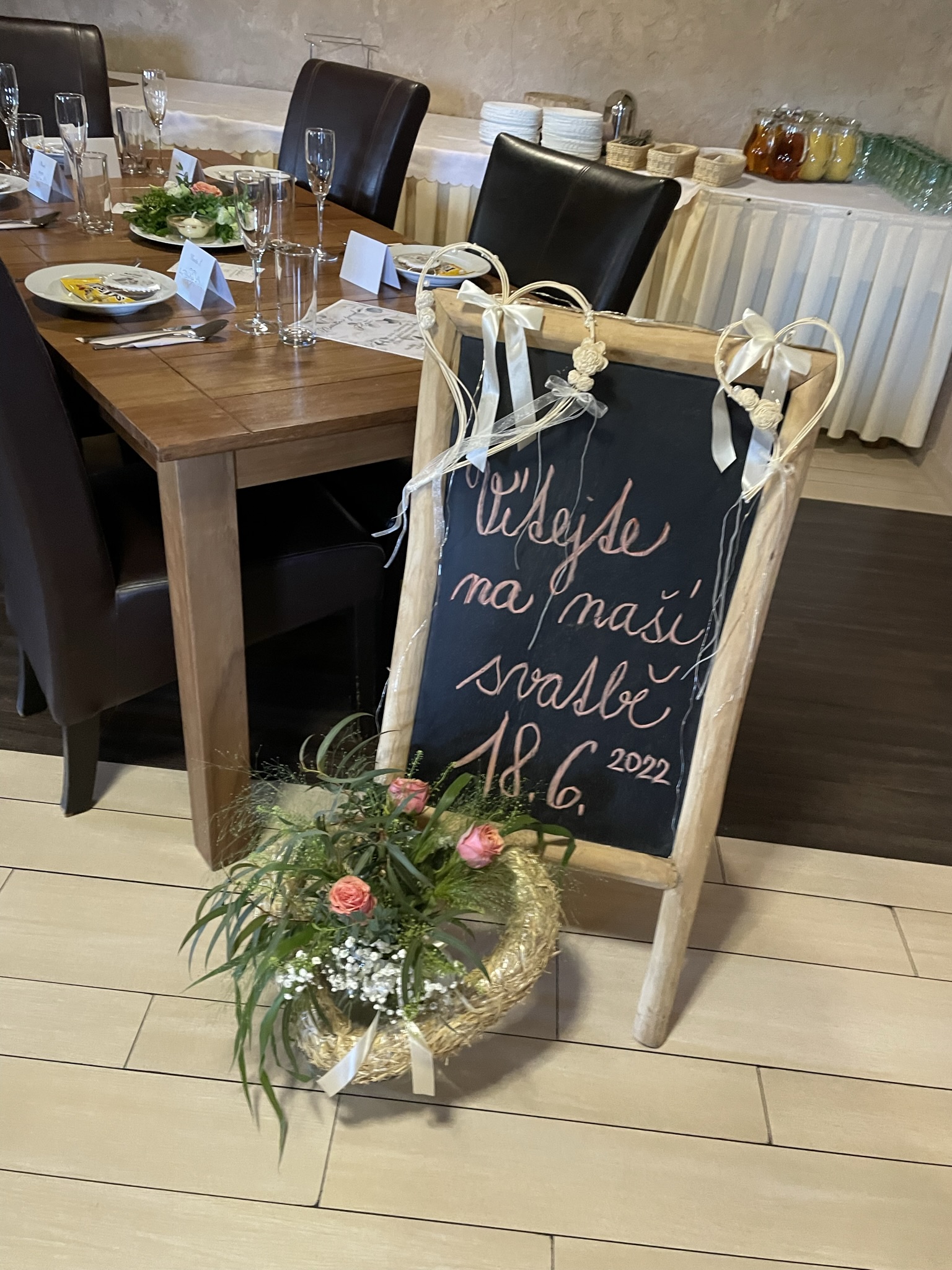 Hochzeitsfeier im Hotel Ján